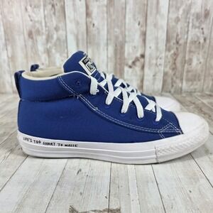 Converse Renew Chuck Taylor All Star Mid Life's Too Short To Waste Womens Size 7